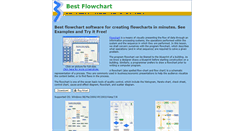 Desktop Screenshot of bestflowchart.com